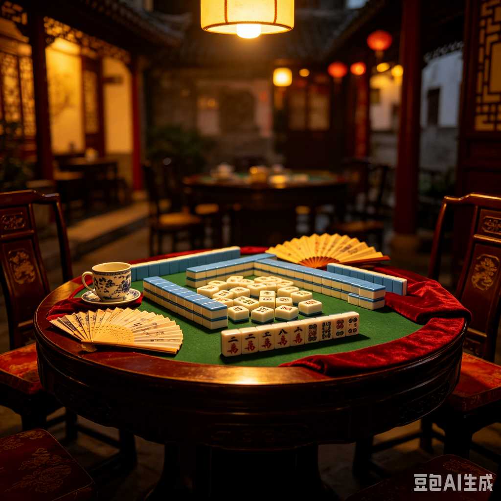transparent acrylic mahjong set