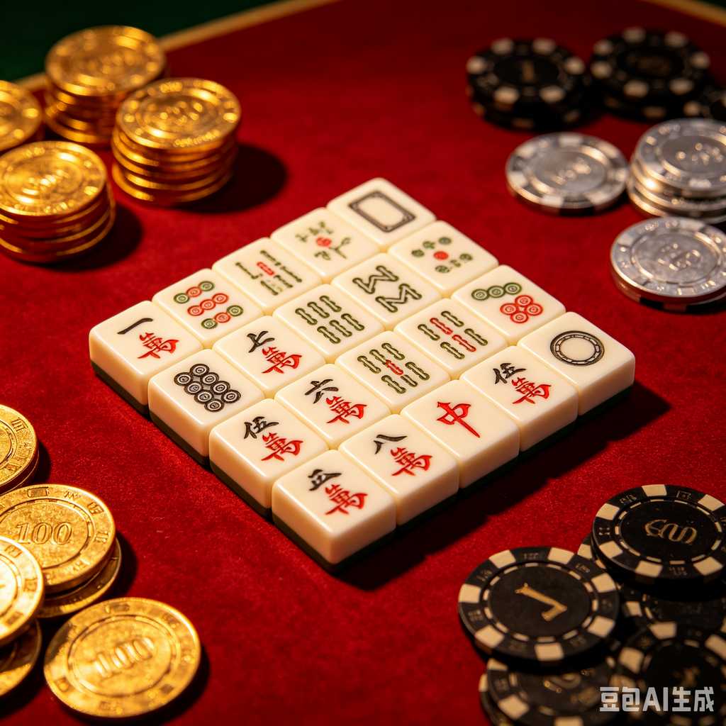 wear resistant print mahjong set